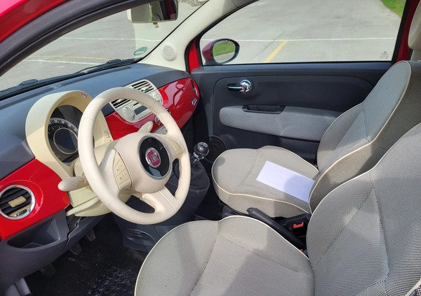 Fiat 500 cena 18900 przebieg: 174420, rok produkcji 2007 z Kutno małe 22
